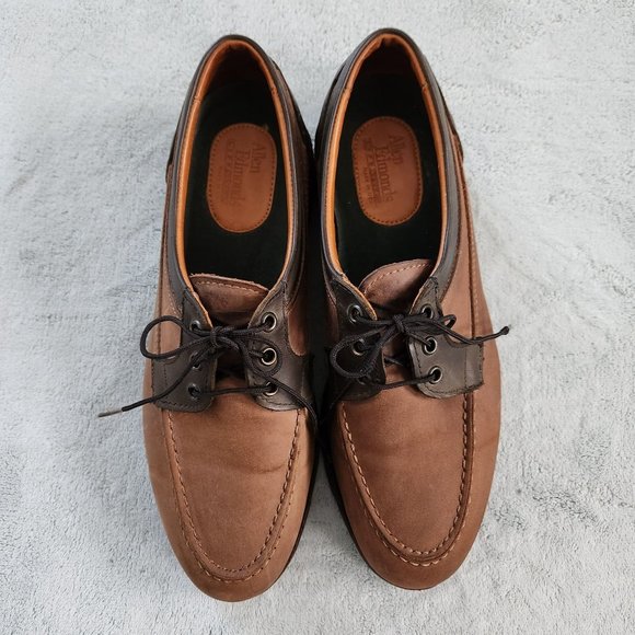 Allen Edmonds Men\'s Shoes Size 9.5 brown Leather Vibram Oxfords main image 7